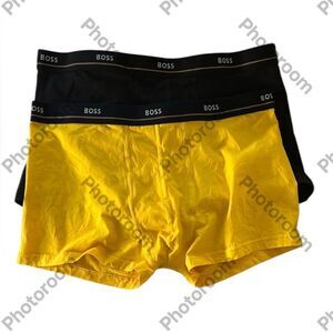 BOSS Men's Stretch Cotton 2 Pair of Trunks, size XXL, NWOT Open package
